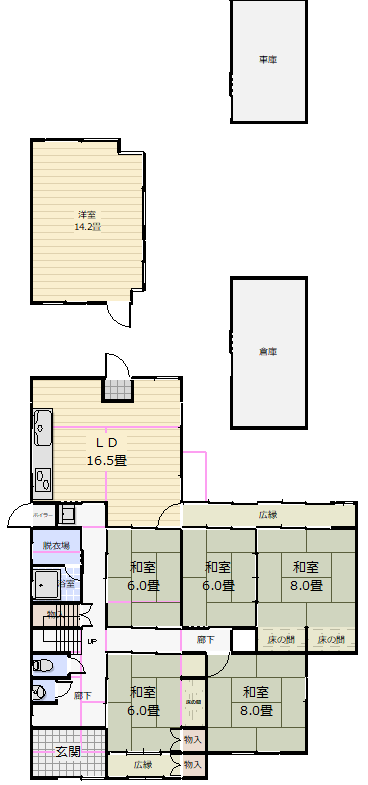 網野町の住宅クサモトNo1-0275 4